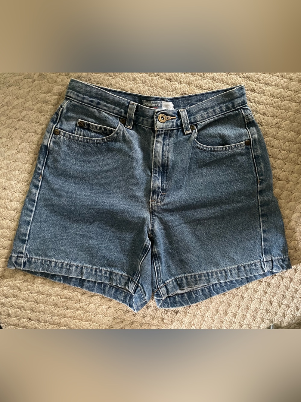 Liz Claiborne Baggy Denim Shorts